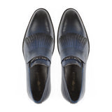 GA-02Z03 Loafer Calf Leather Blue Slip-on Shoes For Men-(38-50)